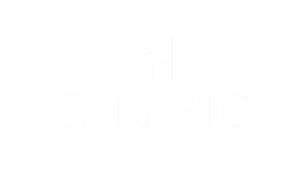logo cleapic blanc sans baseline